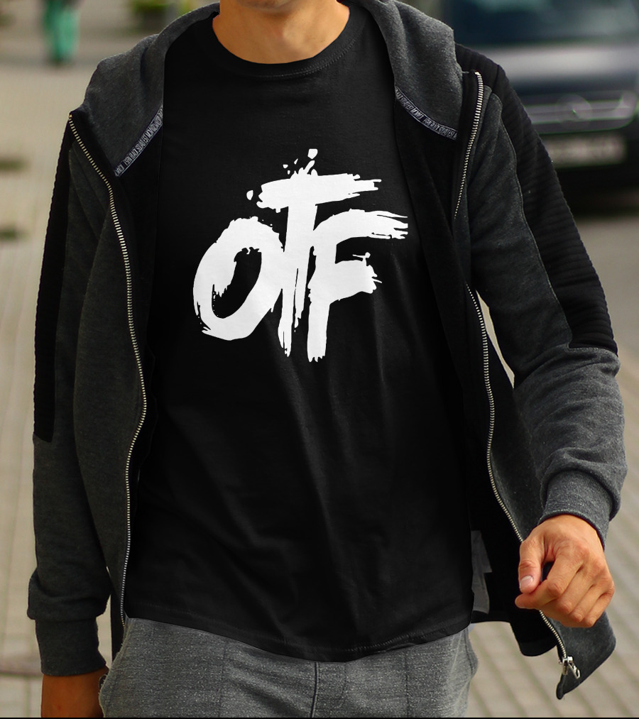 Lil Durk Merch OTF White Logo T-Shirt