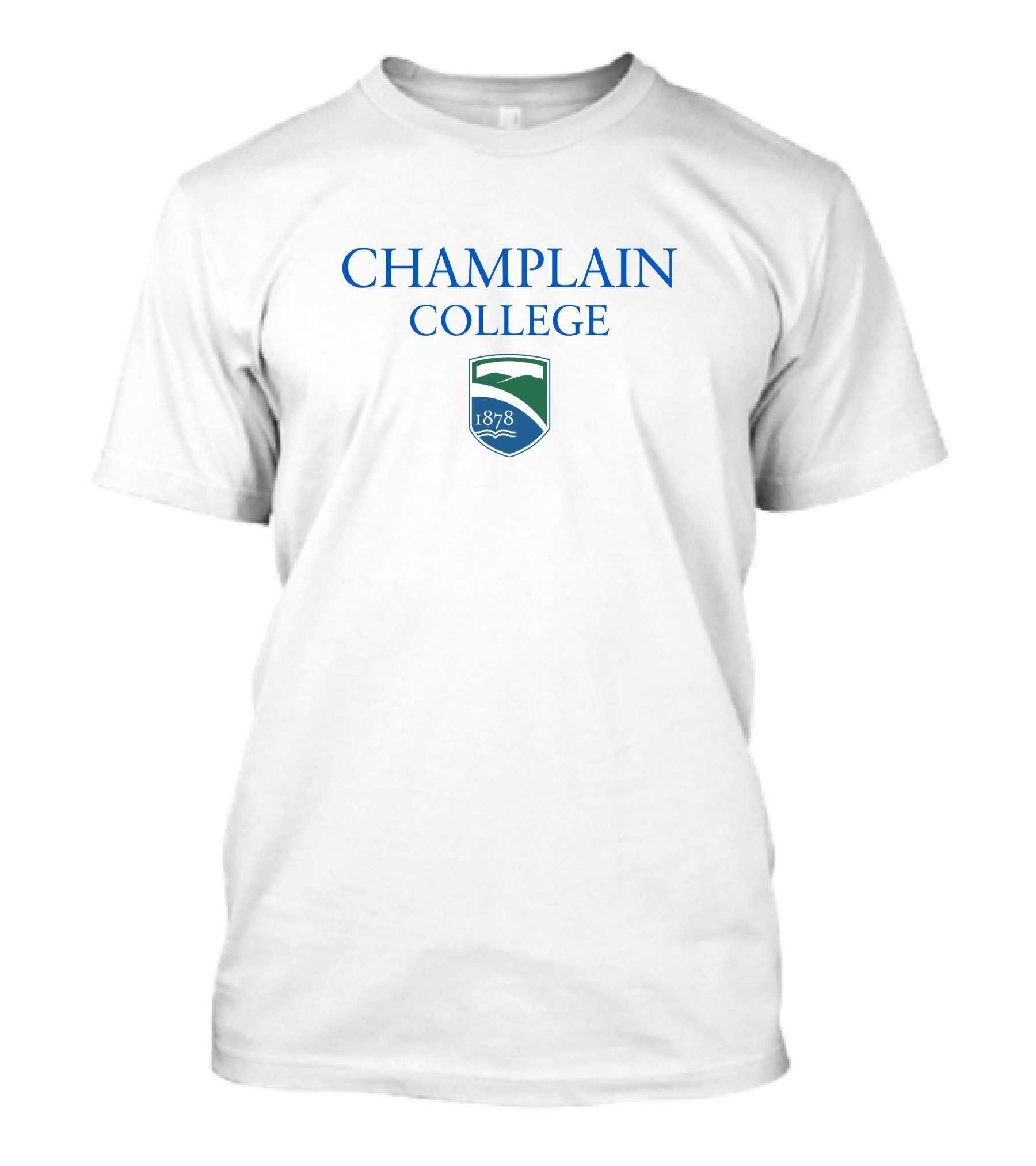 Champlain College 1878 Shield Logo Champlaincollegestore T-Shirt
