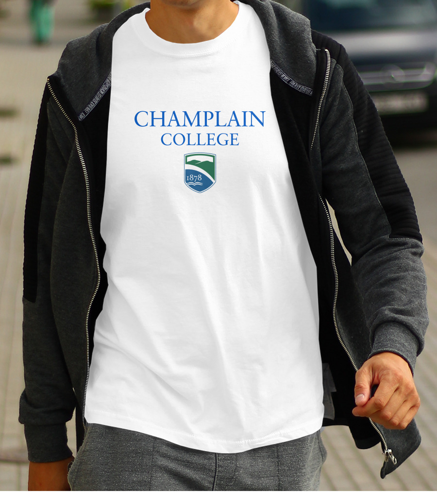 Champlain College 1878 Shield Logo Champlaincollegestore T-Shirt