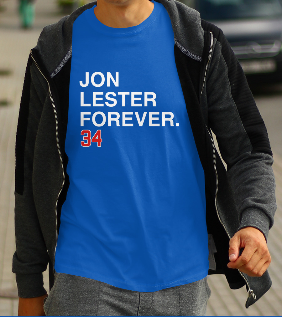Jon Lester Forever 34 T-Shirt