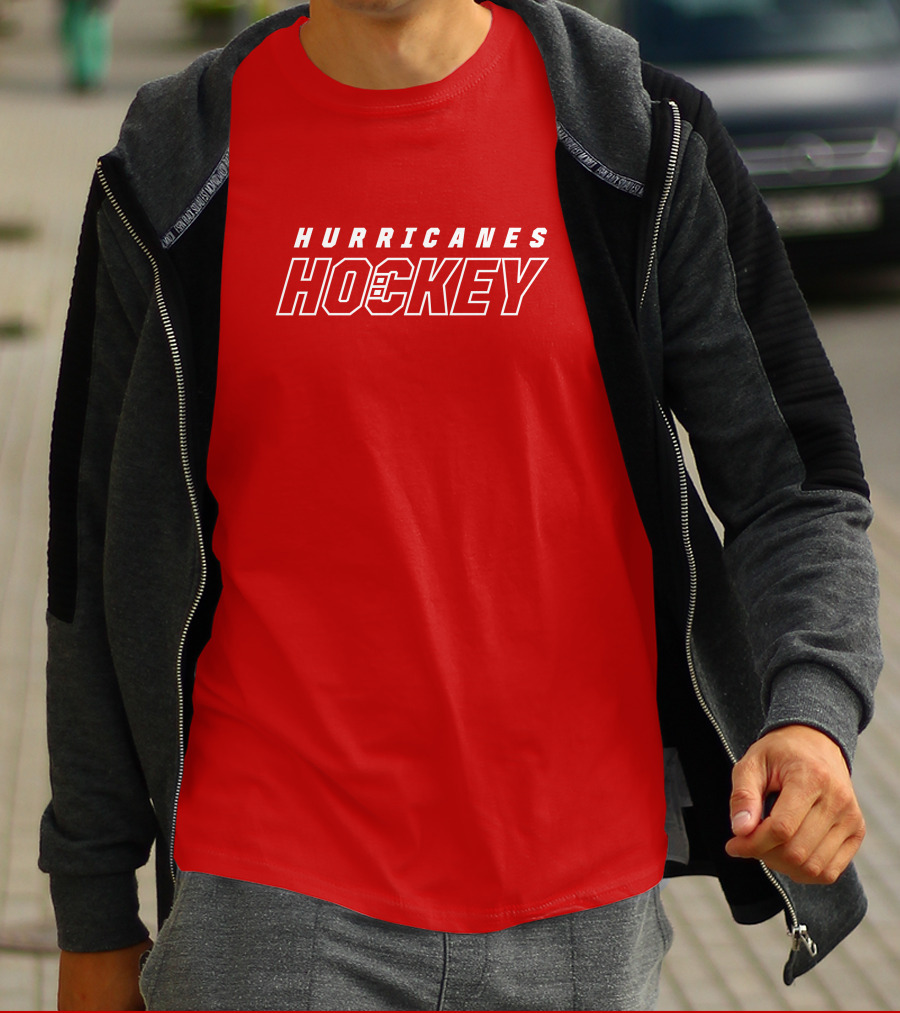 Hurricanes Hockey Red Team Spirit T-Shirt