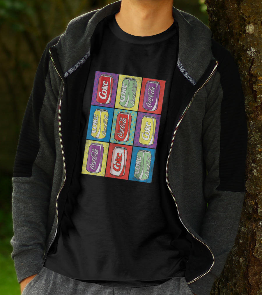 Coke Coca Cola Cans Retro Pop T-Shirt