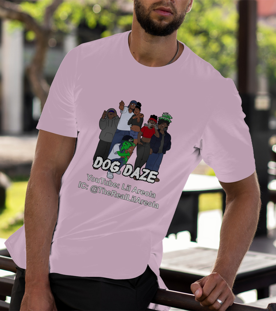 Dog Daze YouTube Lil Areola IC @TheRealLilAreola T-Shirt