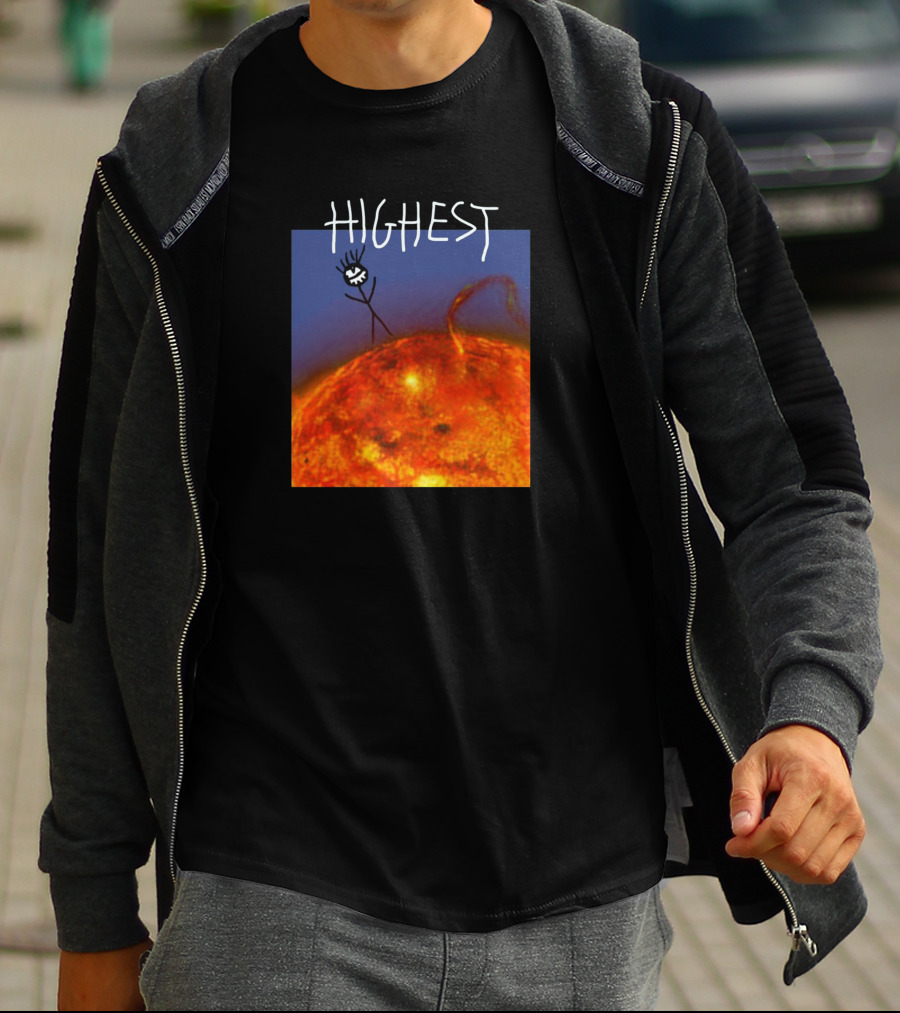 Travis Scott Highest Sun Stick Figure T-Shirt