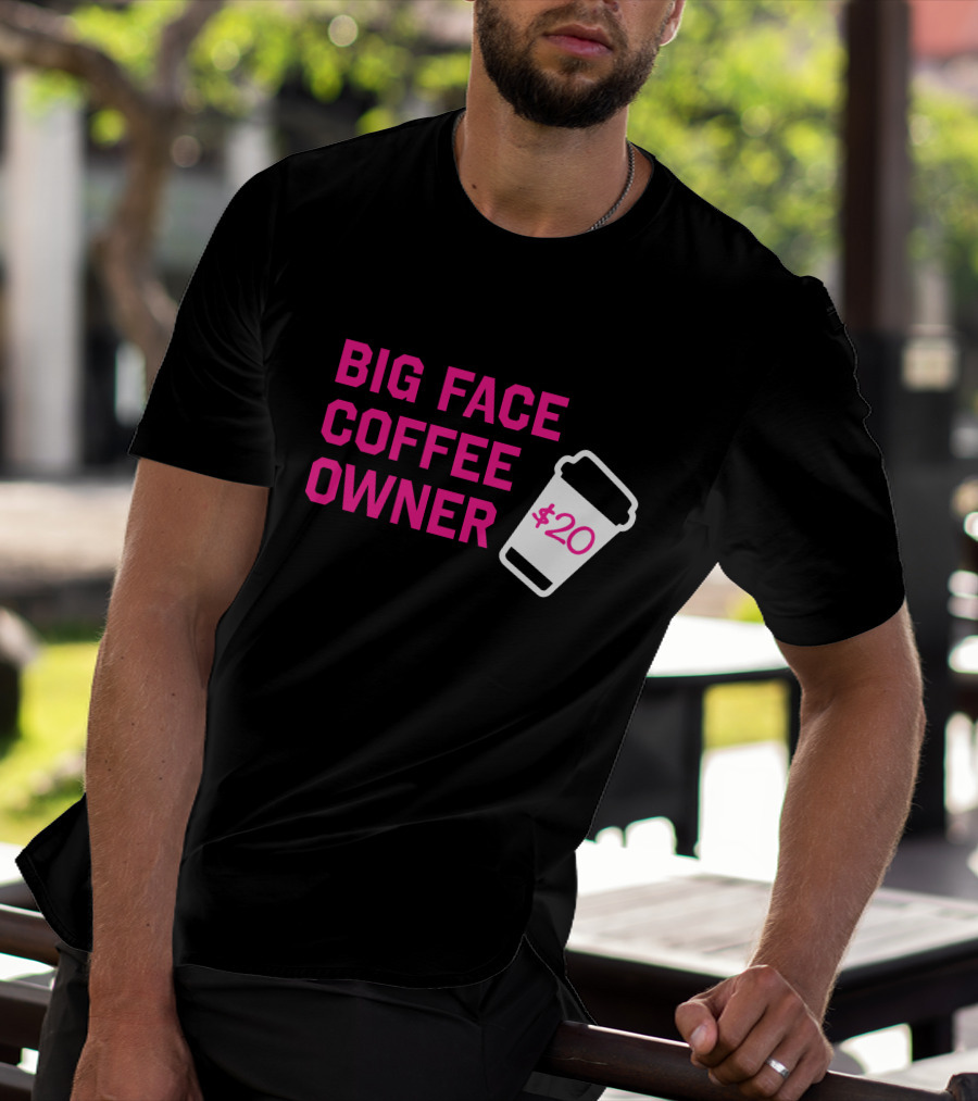 Big Face Coffee Owner $20 Miami Heat UK T-Shirt