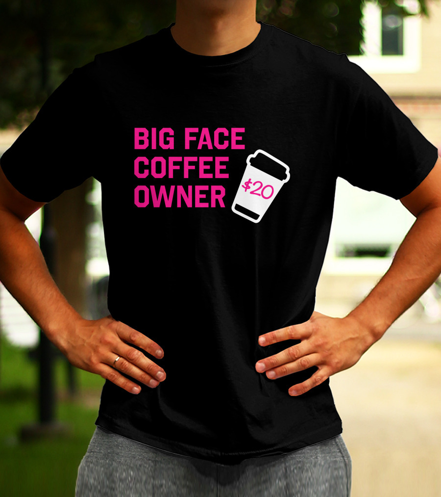 Big Face Coffee Owner $20 Miami Heat UK T-Shirt