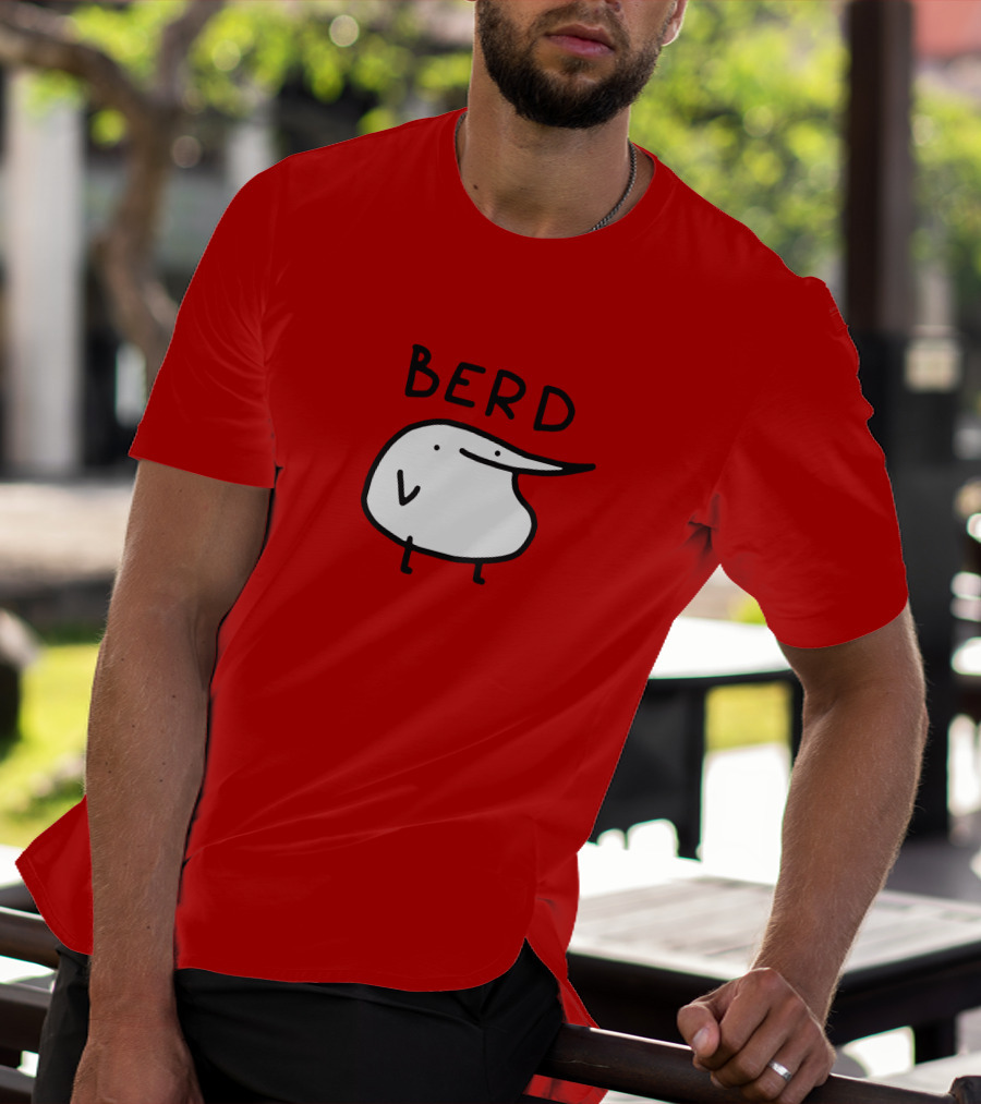 Berd Meme Cartoon Character T-Shirt