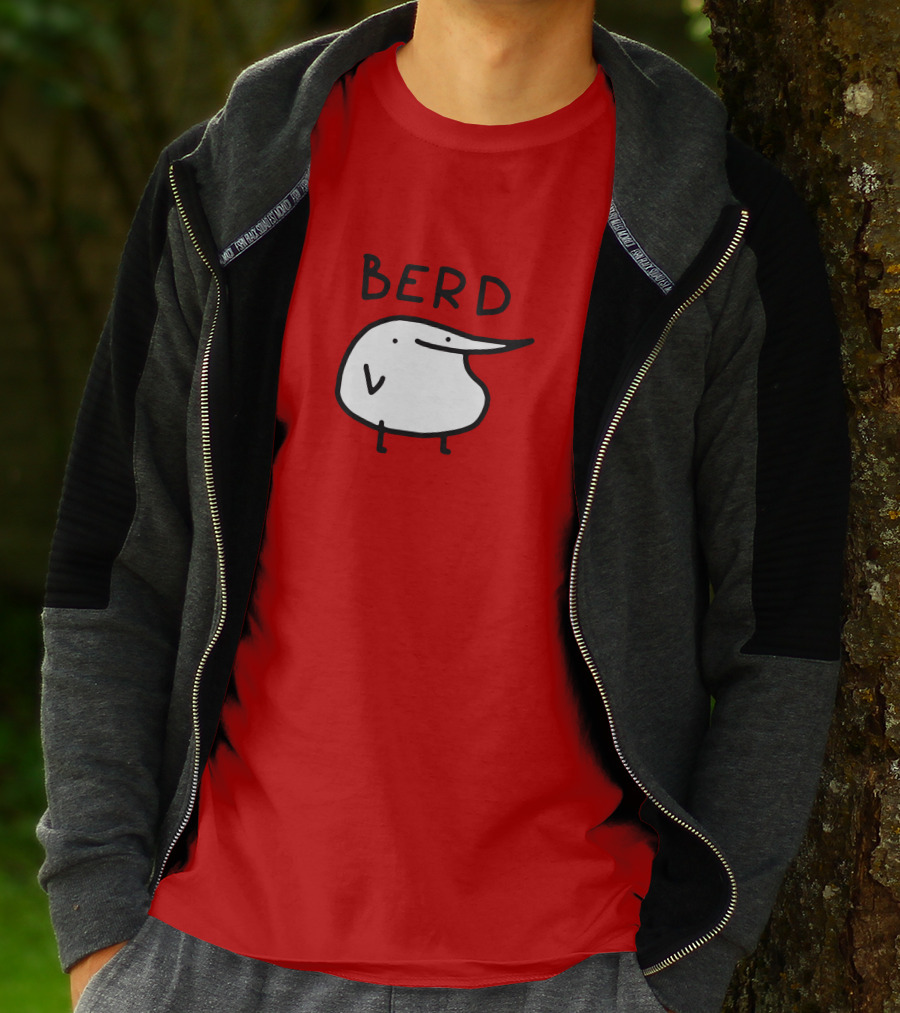 Berd Meme Cartoon Character T-Shirt
