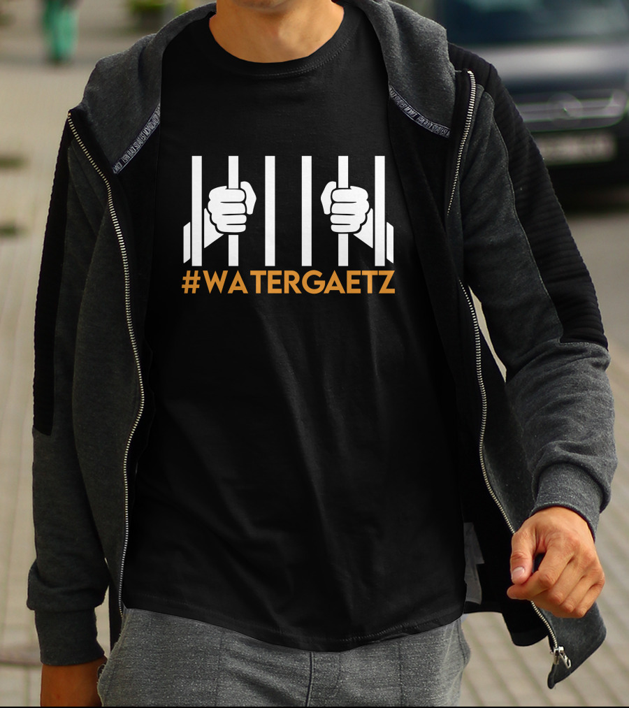 Watergaetz Resistbay Matt Gaetz Hands Behind Bars T-Shirt