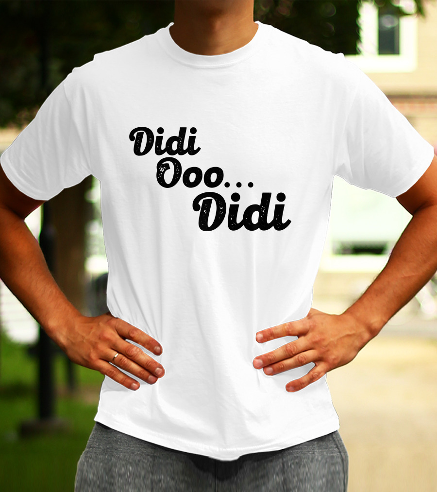 Bhaiya Didi Ooo Didi Text Phrase T-Shirt