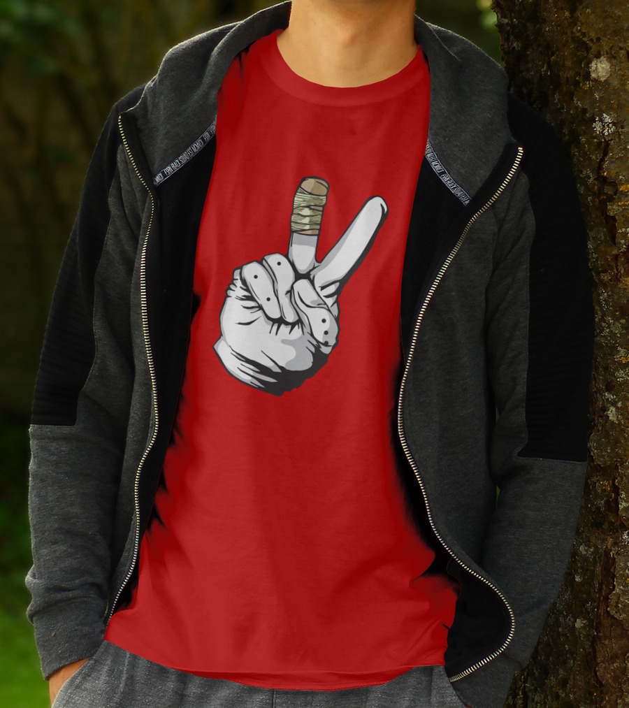 Loose Cannons Ant Man Deuces Victory Hand Samer Ali T-Shirt