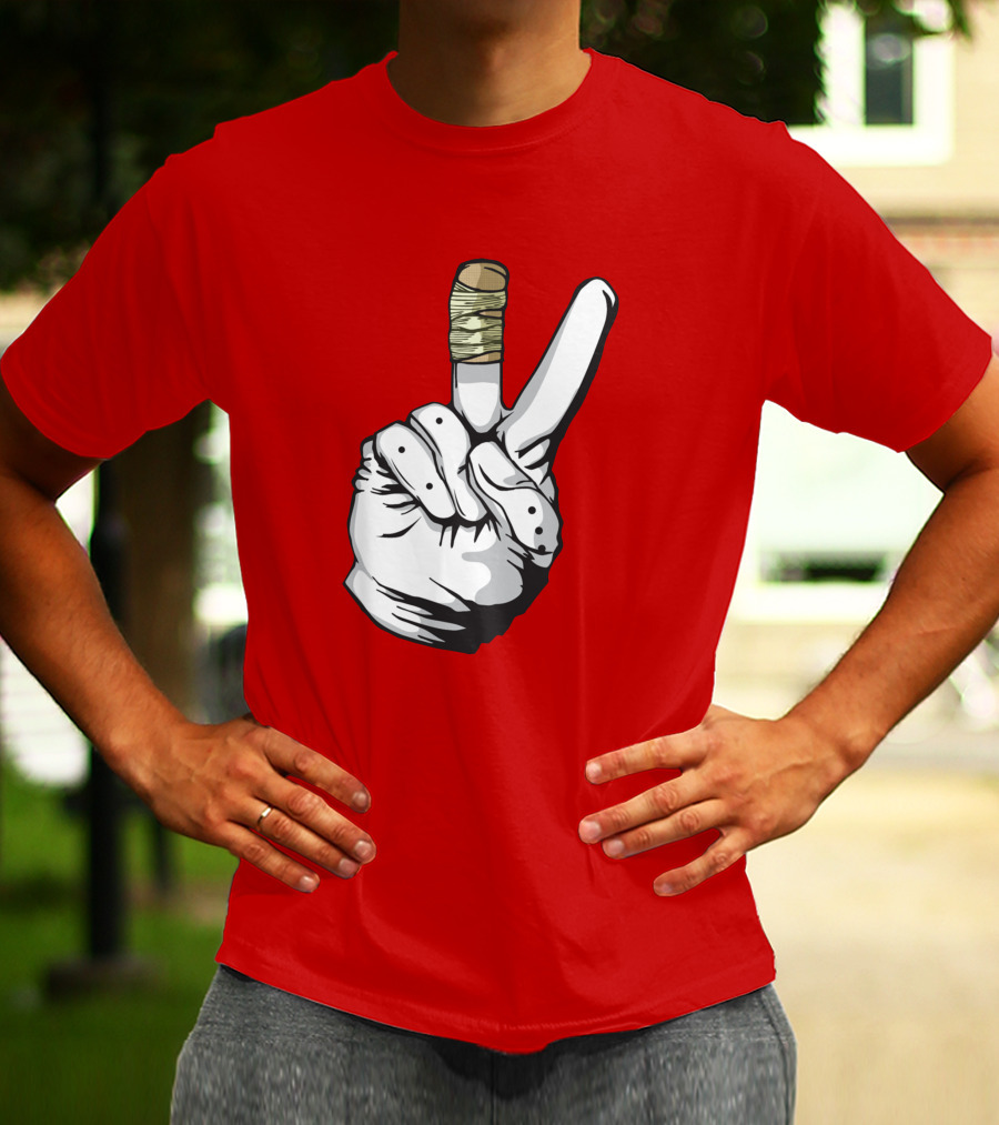 Loose Cannons Ant Man Deuces Victory Hand Samer Ali T-Shirt