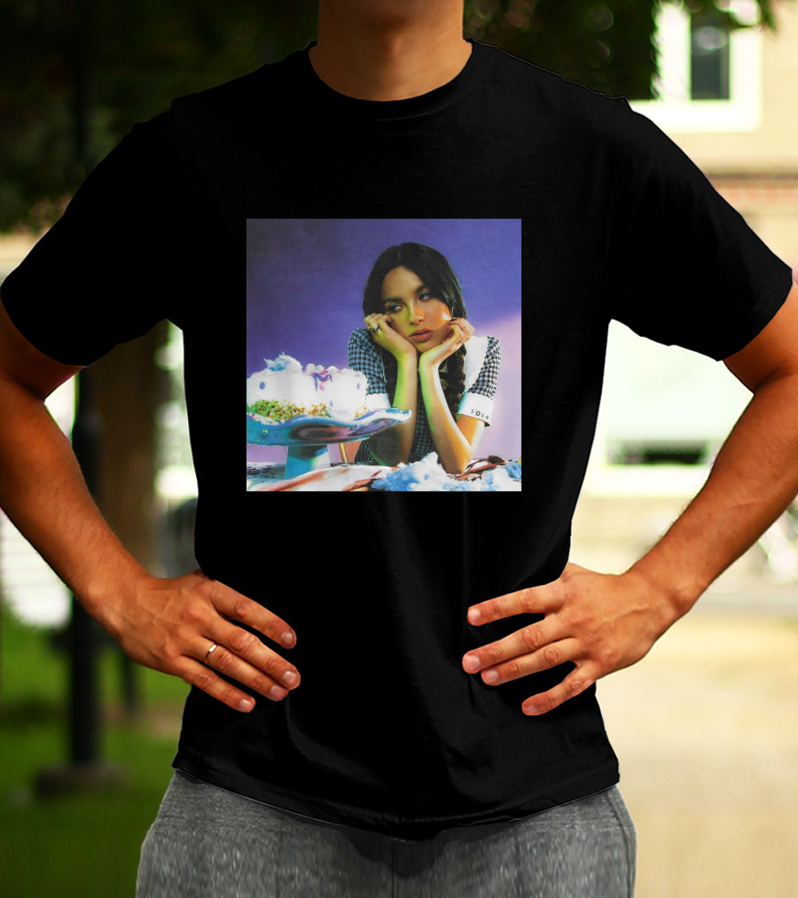 Olivia Rodrigo Sour Cake Photo Iconic Album Cover T-Shirt