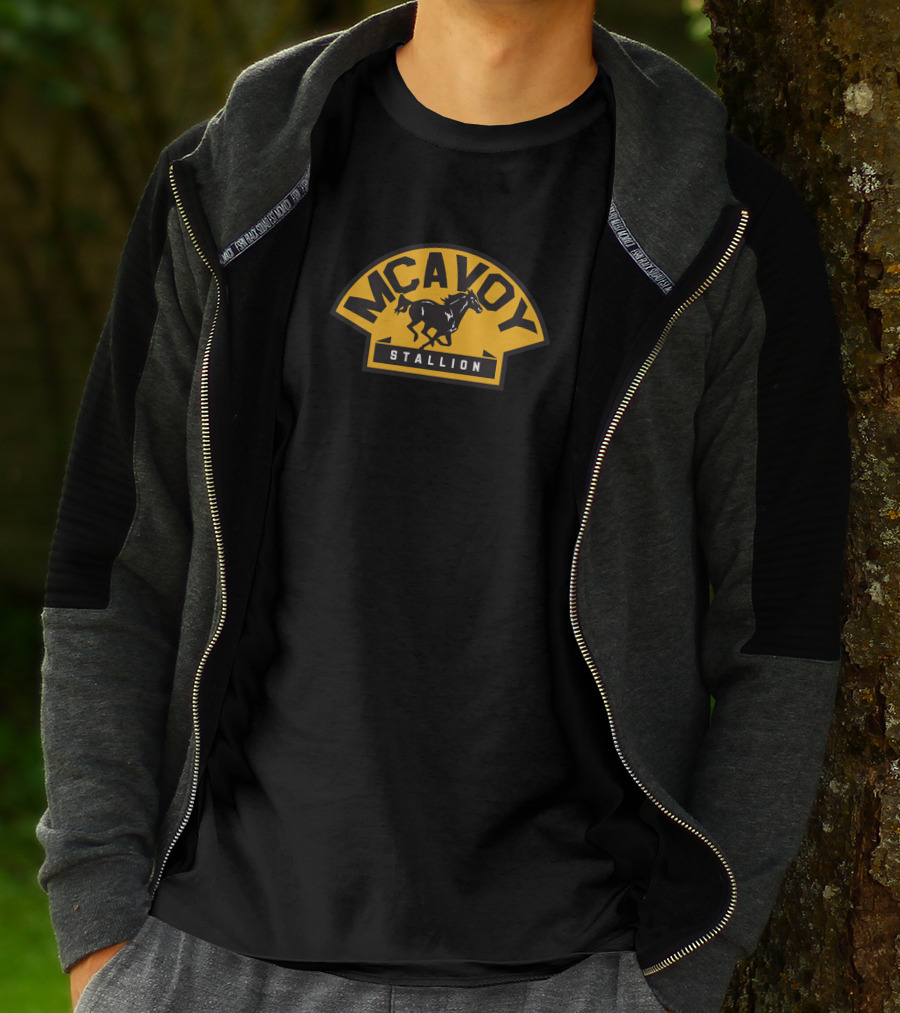 McAvoy Stallion Hockey Grzelcyk T-Shirt