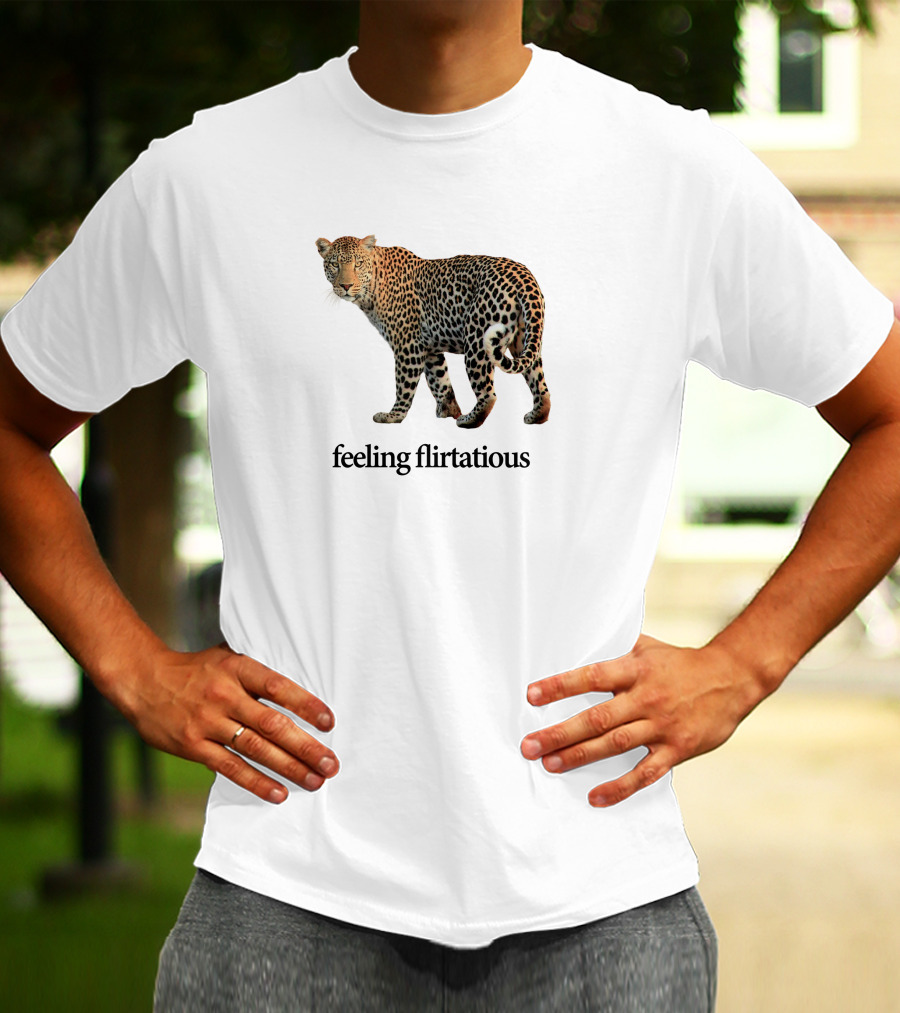 Feeling Flirtatious Jaguar Caucasian James T-Shirt