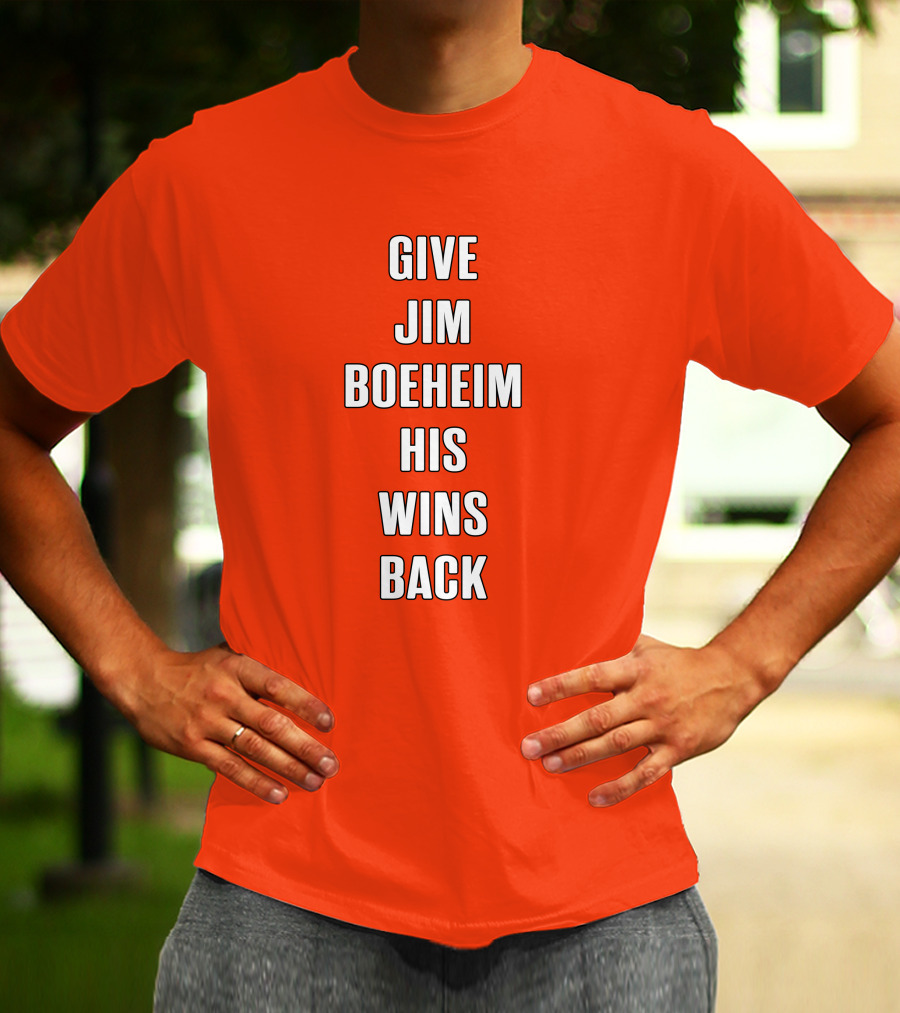 Give Jim Boeheim His Wins Back Tyler Lydon T-Shirt