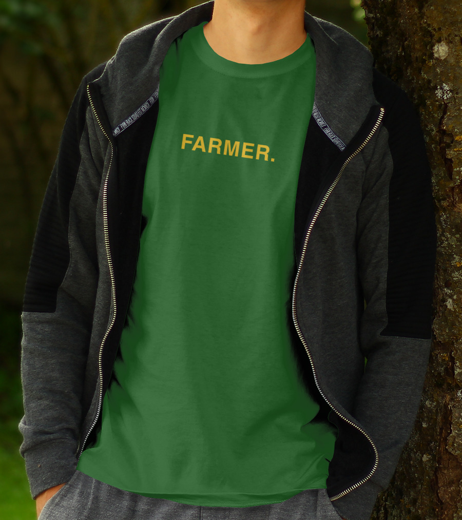 Farmer Obvious Merch Green T-Shirt