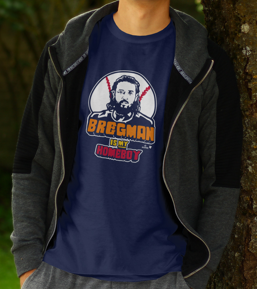 Bregman Is My Homeboy Baseball Graphic BreakingT Monstarjplayers T-Shirt