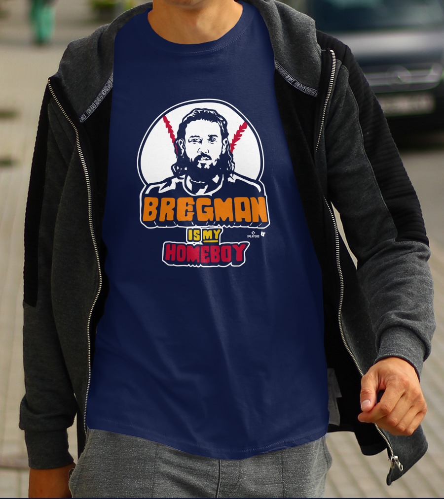 Bregman Is My Homeboy Baseball Graphic BreakingT Monstarjplayers T-Shirt