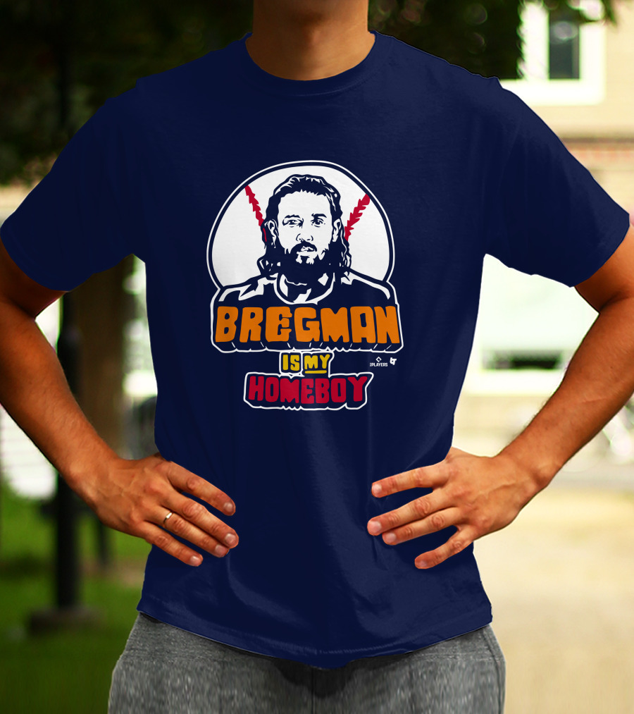Bregman Is My Homeboy Baseball Graphic BreakingT Monstarjplayers T-Shirt