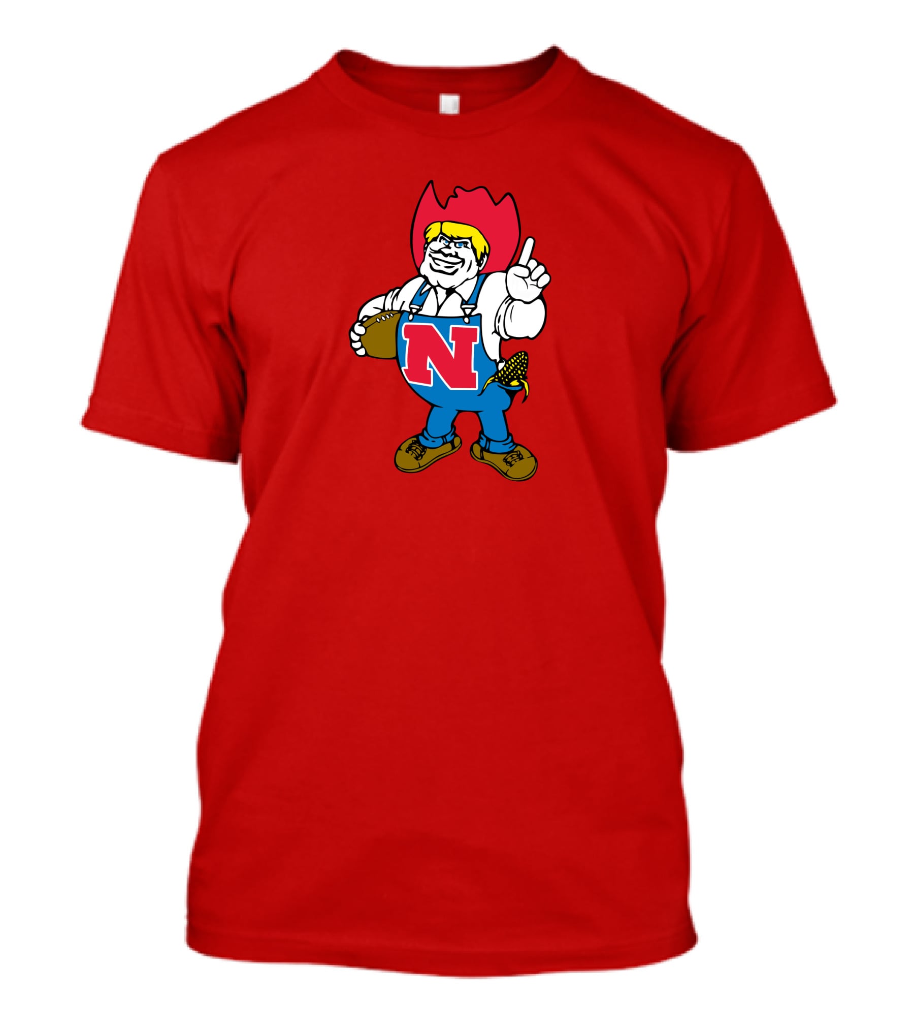 Herbie Husker Nebraska Football Cornhusker Mascot T-Shirt