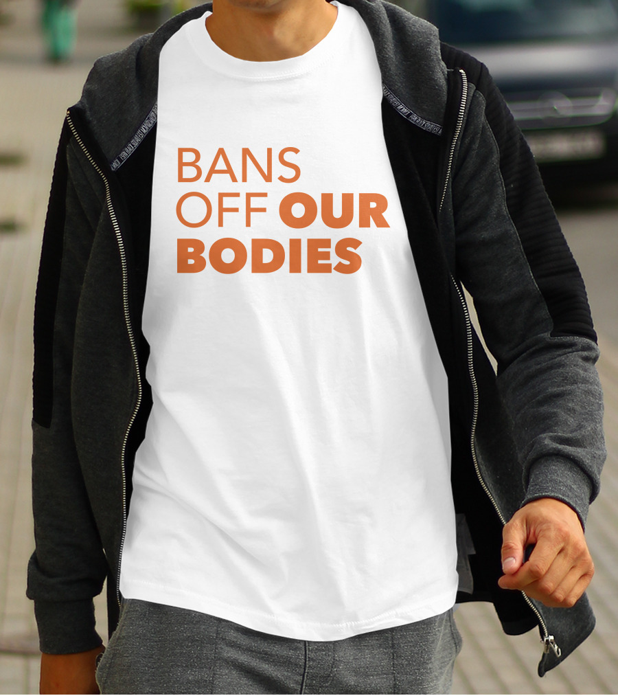Bans Off Our Bodies ACLU Texas Bold Advocacy T-Shirt