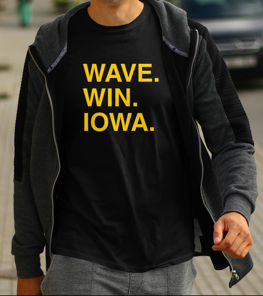 Obviousshirts Wave Win Iowa Cody Hills T-Shirt
