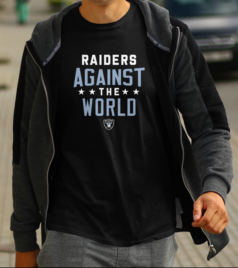 Raiders Against The World Oakland Raiders T-Shirt