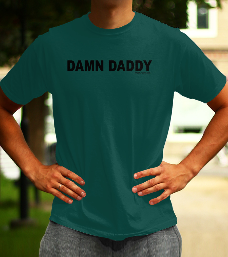 Ritshuu Damn Daddy TheDILFparty.com Merch T-Shirt