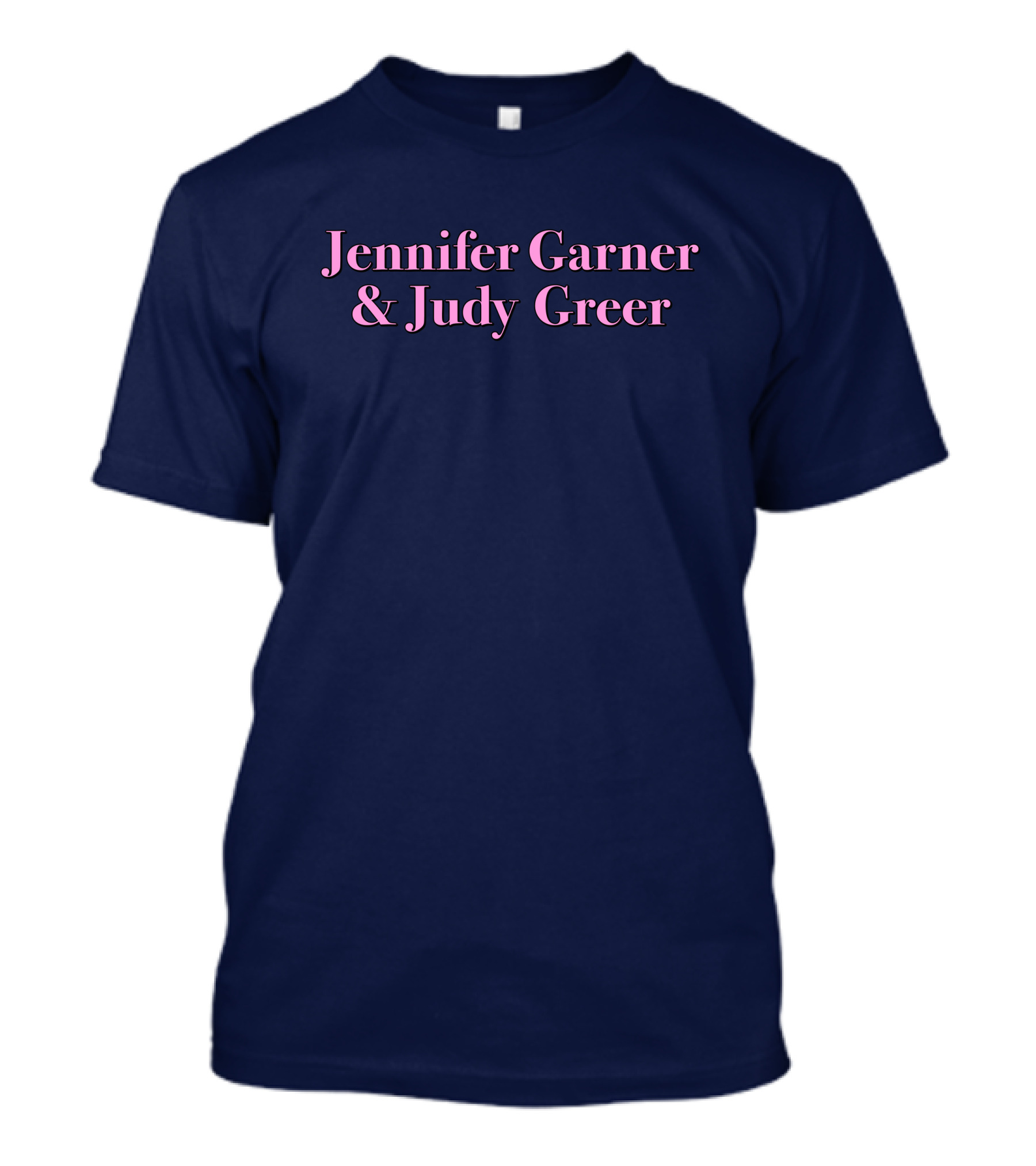 Super Yaki Jennifer Garner And Judy Greer Navy T-Shirt