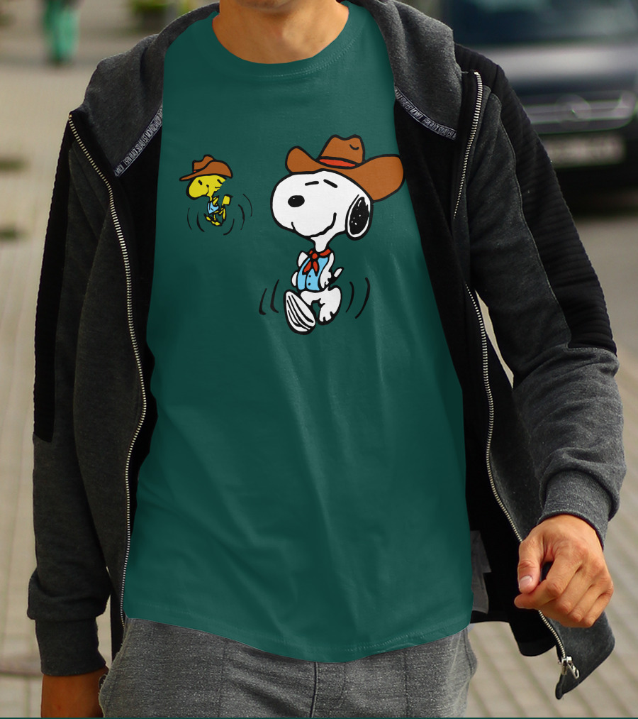 Cody Bellinger Cowboy Snoopy Woodstock Pacsun T-Shirt