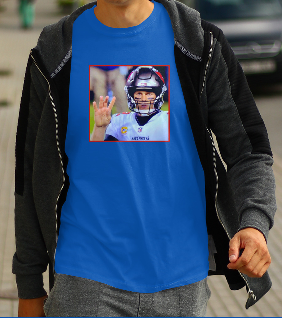 Tom Brady Blunder Tampa Bay Buccaneers Football Quarterback T-Shirt