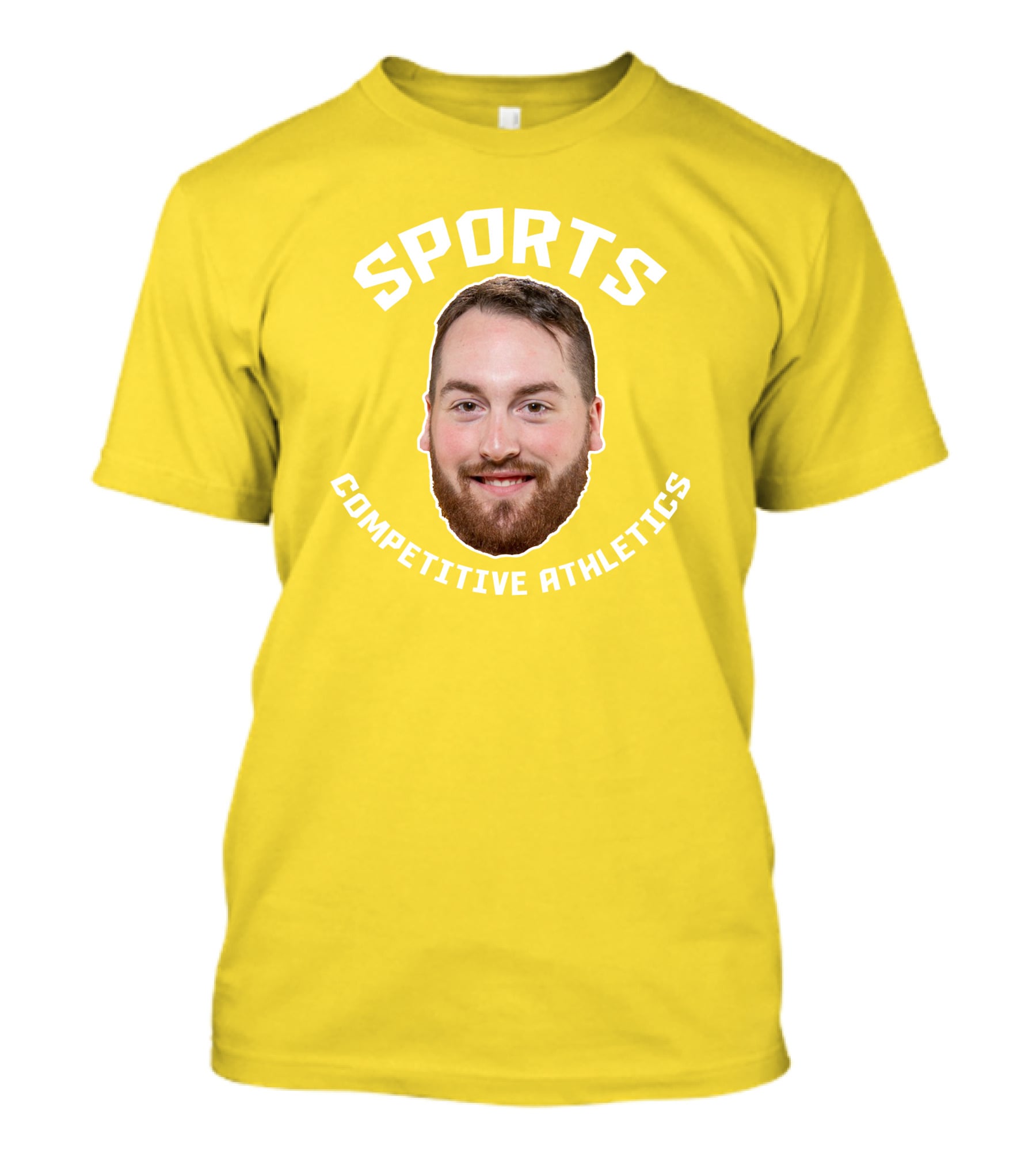 Connor Ingram Sports Competitive Athletics Beard T-Shirt