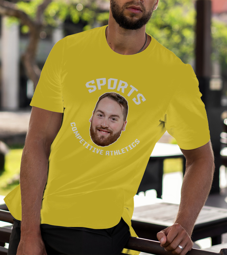 Connor Ingram Sports Competitive Athletics Beard T-Shirt