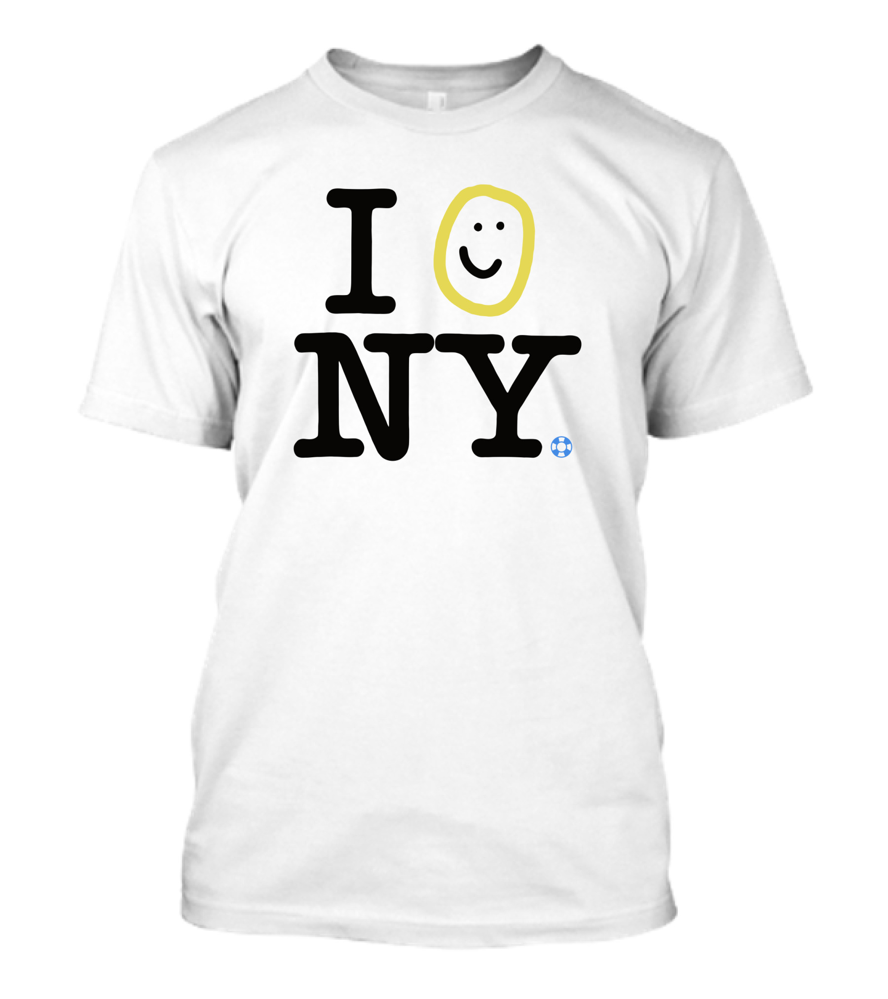Happiness Project I Love NY Smile Merch New York Nick T-Shirt