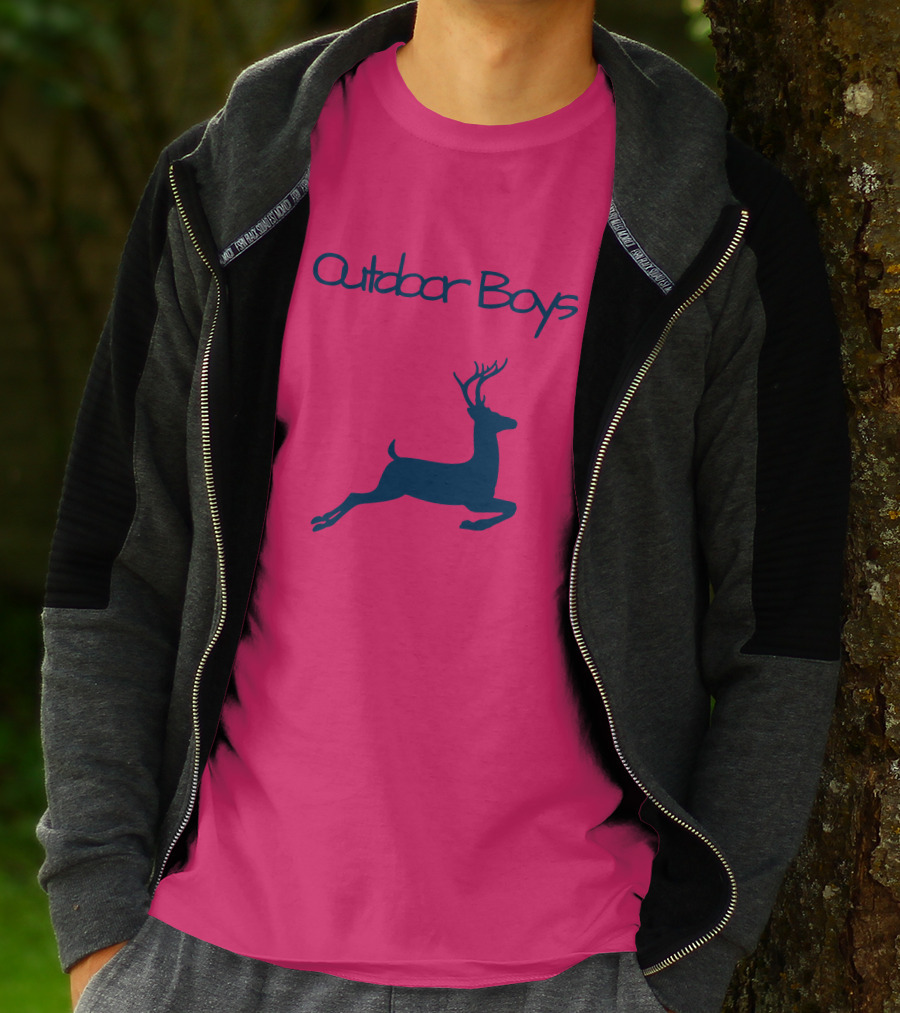 Outdoor Boys Deer Adventure T-Shirt