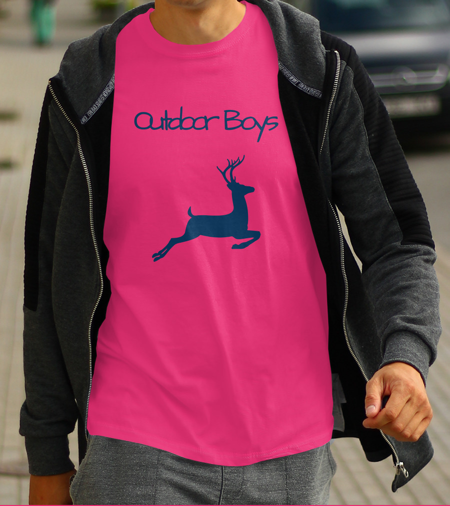 Outdoor Boys Deer Adventure T-Shirt