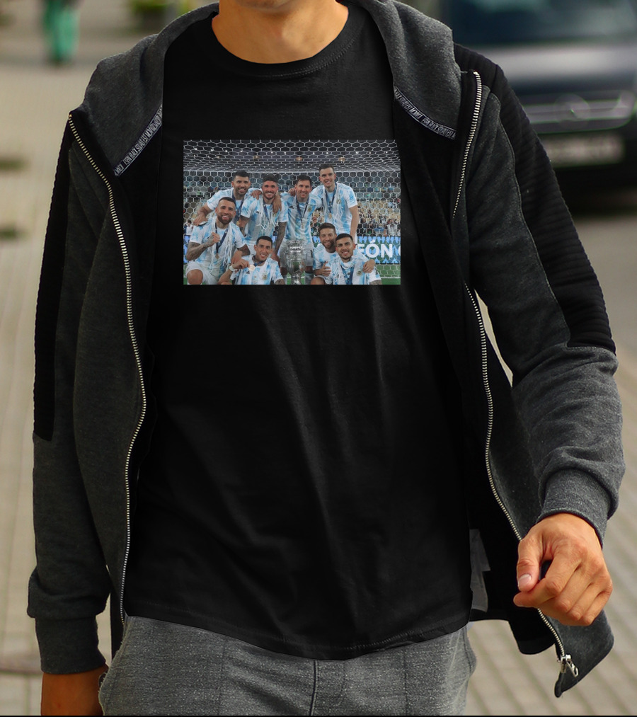 Roy Nemer Rodrigo De Paul's Argentina Copa America Victory T-Shirt