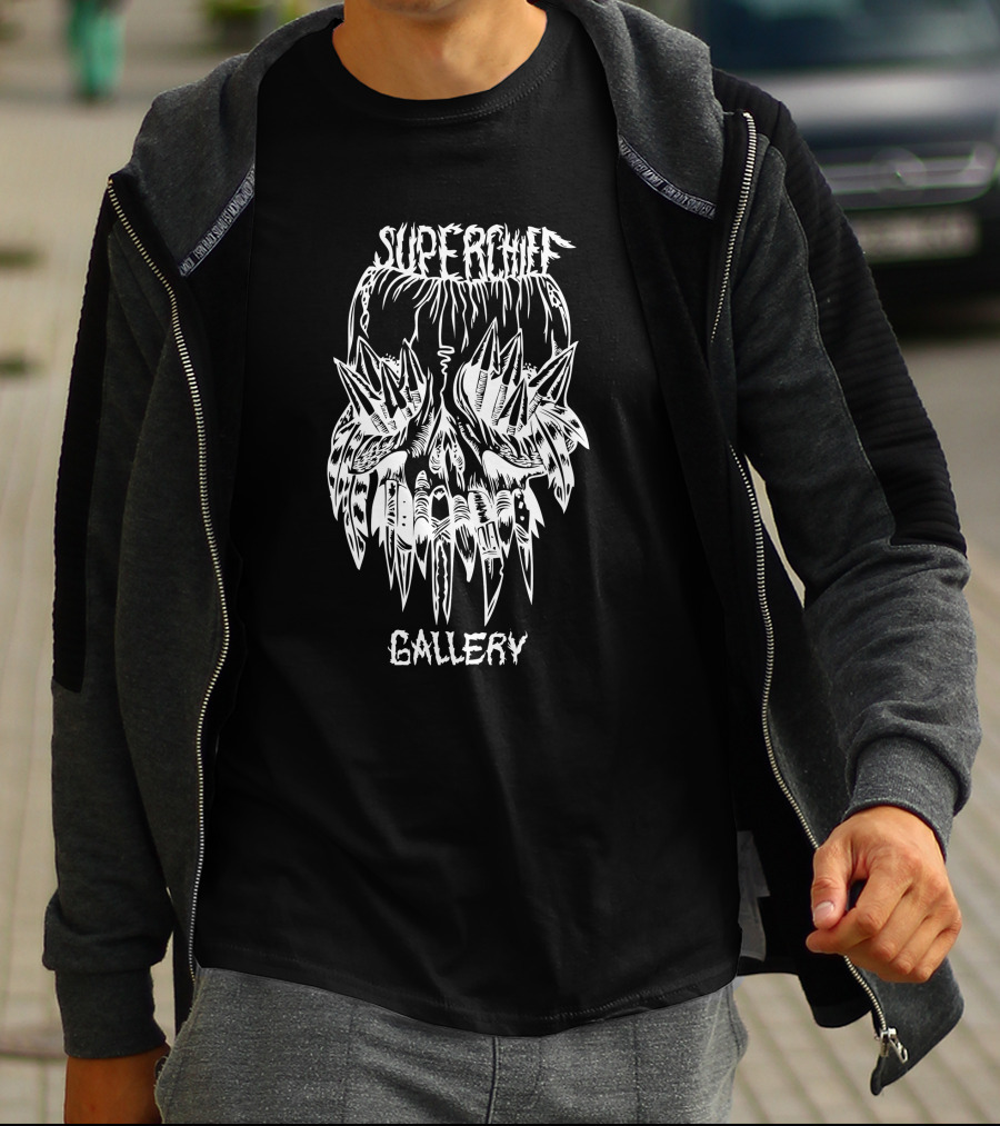 Super Chief Gallery Skull NFT Andrew Wang T-Shirt