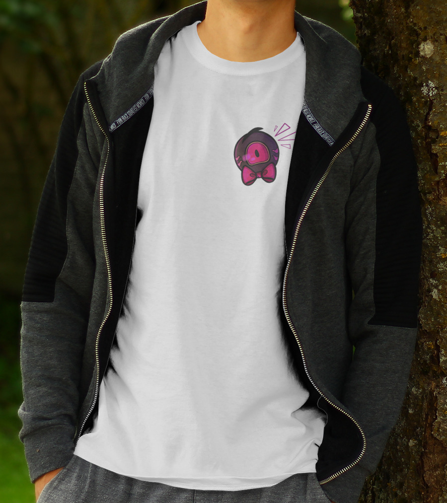 Kaden Shop Merch Fancy Eye Pink Bow Character T-Shirt