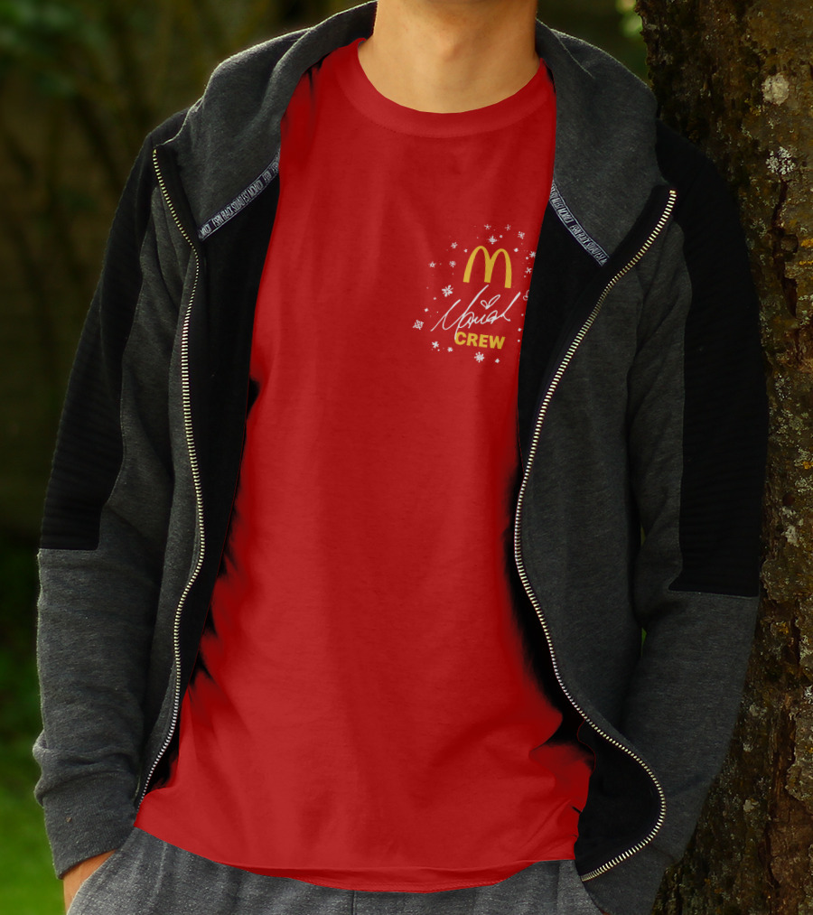 Mariah Crew McDonald's Logo Christmas T-Shirt