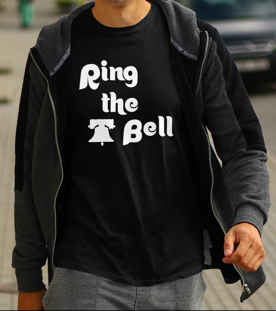 Logan O’Hoppe Ring The Bell Phillies Liberty Bell T-Shirt