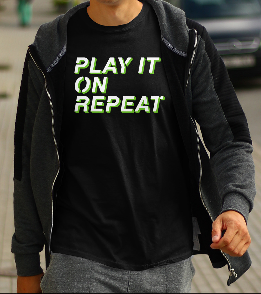Derivakat Merch Play It On Repeat T-Shirt
