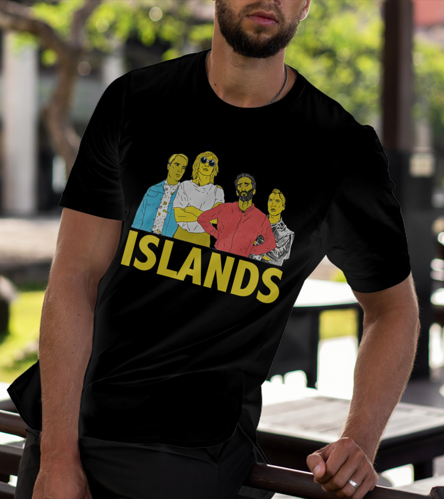 Islands Royal Mountain Records Islomania Band T-Shirt