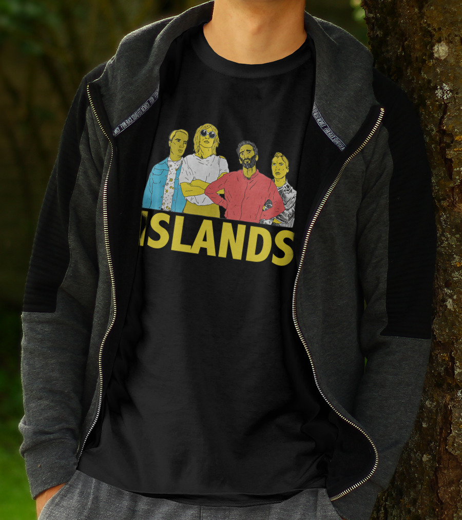 Islands Royal Mountain Records Islomania Band T-Shirt