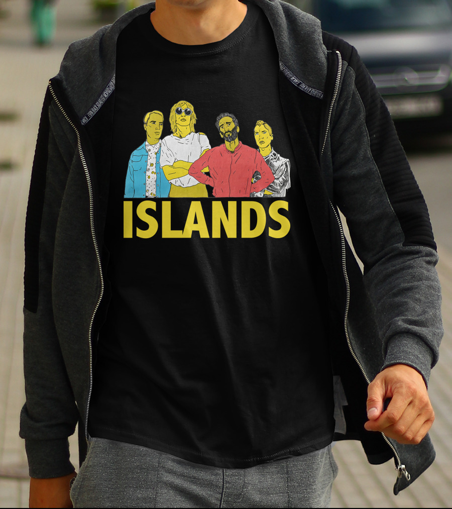 Islands Royal Mountain Records Islomania Band T-Shirt