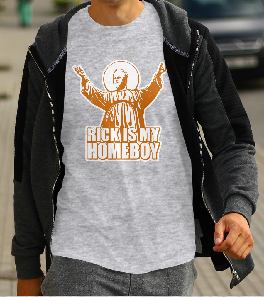 Rick Is My Homeboy Austin Vols Saint T-Shirt