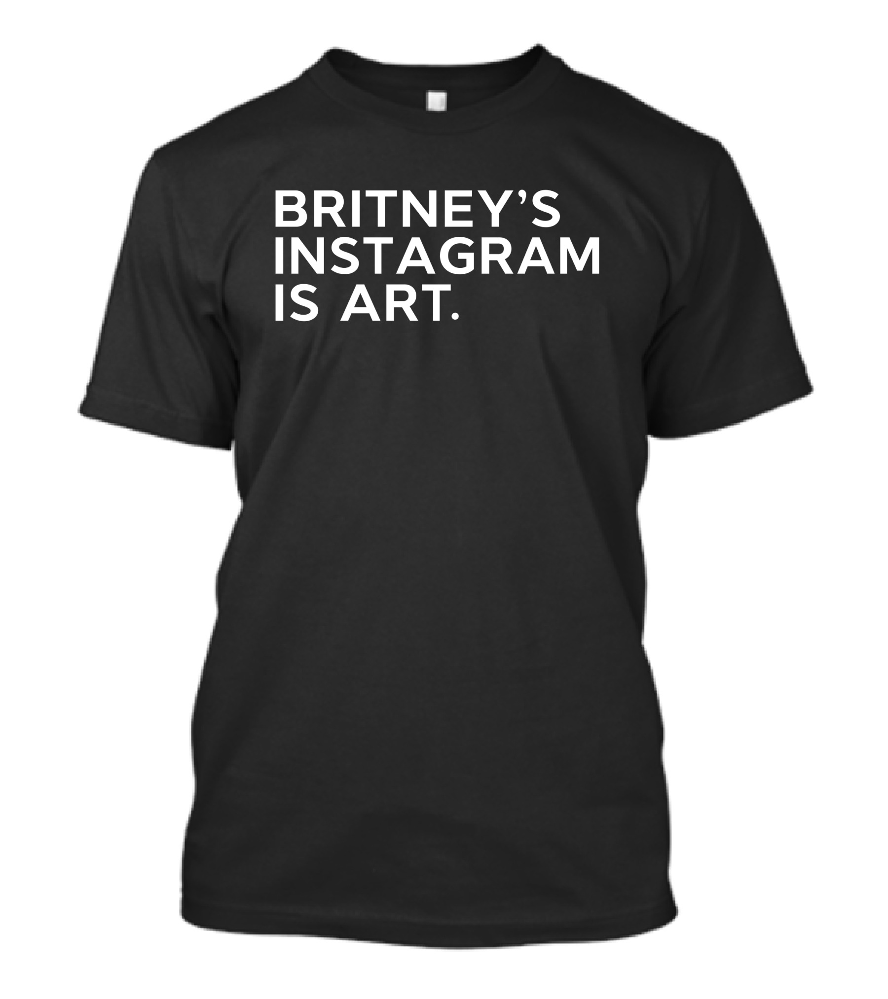 Britney's Instagram Is Art Thnk1994 Exhibition T-Shirt