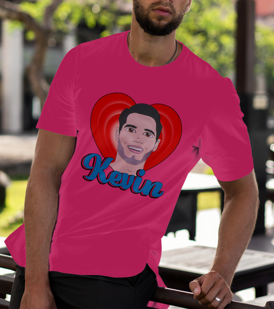 Kevin Fiala Heart Design Minnesota Wild T-Shirt