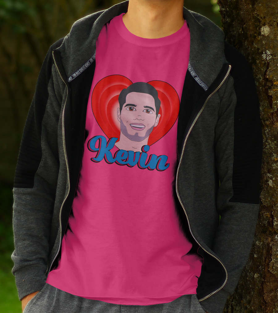 Kevin Fiala Heart Design Minnesota Wild T-Shirt